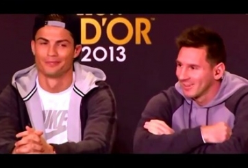 Messi nói gì khiến Ronaldo bật cười?